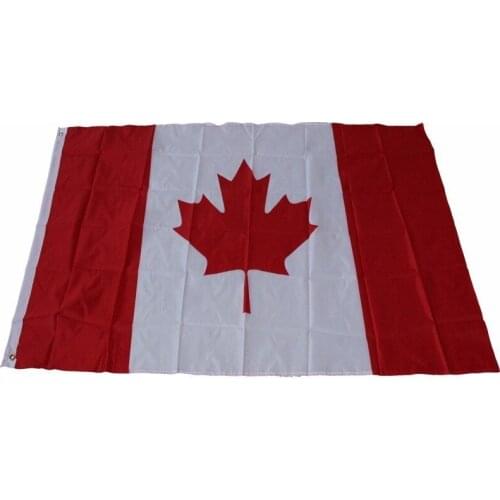 90*150cm Maple Leaf Canadian Flag For Decoration Home Decoration Tool Polyester Flying Flag Drop Shipping