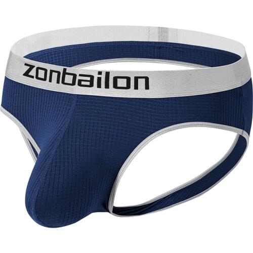 Mens Briefs Sexy Bikini Briefs Hollow Buttocks Sissy Mens Underwear 2021 New Male Comfortable Bodysuit Short Underpants