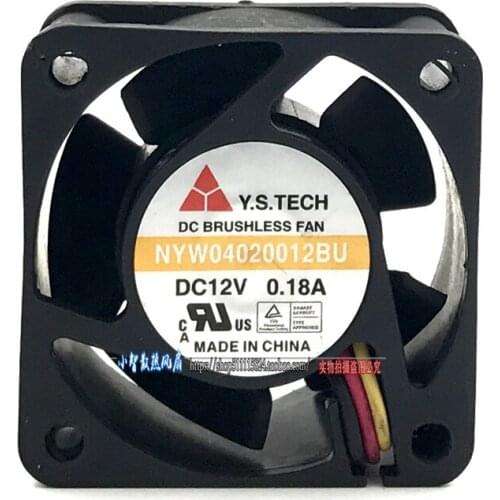 New original NYW04020012BU 4020 12V 0.18A small cooling fan