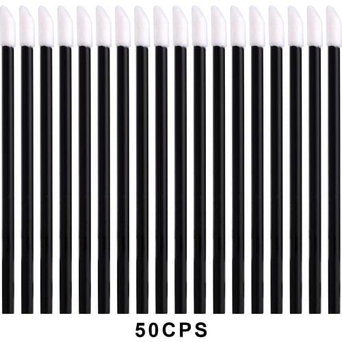 Wholesale 50 Bags Disposable Makeup Lip Brush Lipstick Gloss Wands Applicator Portable Extension Cosmetic Beauty Tool 50 Pcs/Bag