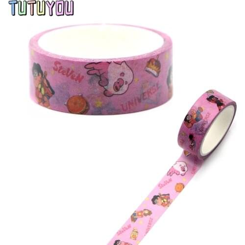 PC306 Cartoon Decorative Paper Washi Tape DIY Scrapbooking Masking Tapes School Office Supply