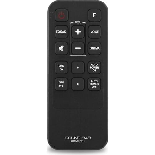 Applicable to LG Soundbar speaker remote control AKB74815311 General AKB74815301