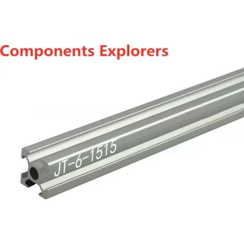 Arbitrary Cutting 1000mm 1515 Black Aluminum Extrusion Profile,Black Color