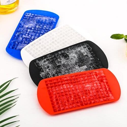Ice Cube Tray 160 Grids 1X1cm Silicone Fruit Ice Cube Maker DIY Creative Small Ice Cube Mold Square Shape Kitchen Accessories