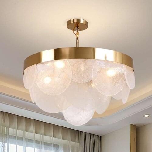 Post Modern Originality Crystal Restaurant A Chandelier Bedroom A Living Room Circle Piece Study Model Illuminations Box