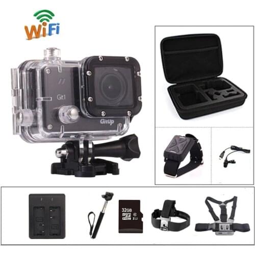 Sports camera GitUp Git1 1.5 inch LCD screen WiFi HD 1080P 60fps waterproof professional camera