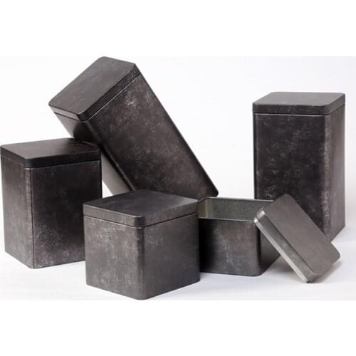 Star Packaging Custom Printed Packing Rectangular Metal Tin Box Food Packaging Empty Tin Cans Metal Tin Box