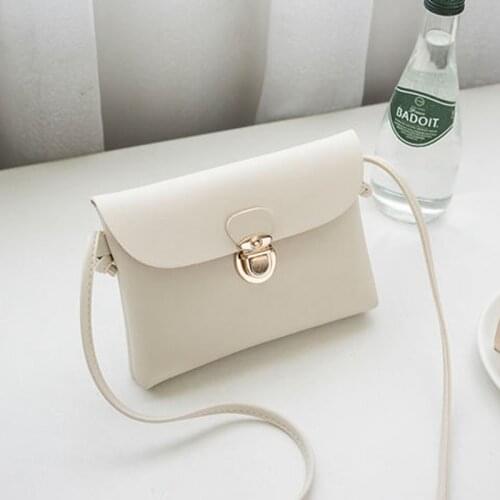 Crossbody Bag Women Handbag Shoulder Bag Female Purse Backpack Mini Fashion 2021 PU Leather Simple Solid Color Mobile Phone Bag