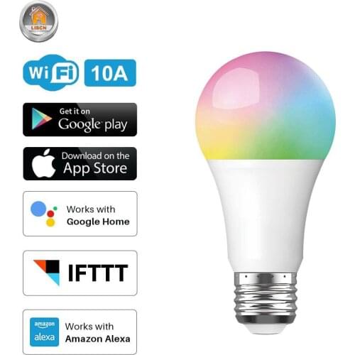 RGB E27 E26 Wifi Smart Light Bulb WiFi LED Lamp 7W 9W 10W LED Bulb Support Alexa Google Home IFTTT Voice Remote Control