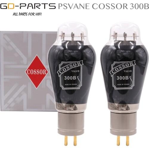 PSVANE COSSOR 300B Vacuum Tubes Mesh Plate Vintage HIFI Audio Tube AMP DIY Black Bulb Aluminum Tube Base Factory Test Match Pair