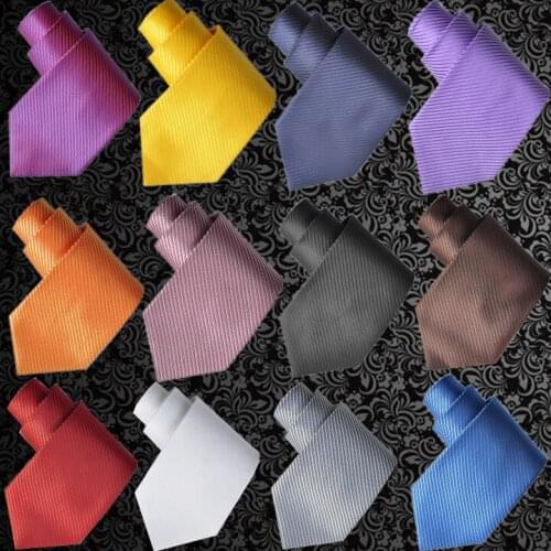 100pcs Men Stripe Silk Polyester Tie Causual Business Wedding Party Luxury Necktie