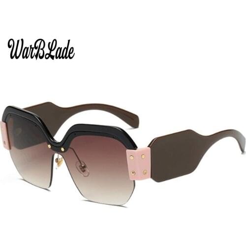 2018 Fashion Design Women Sunglasses Classic Square Sun Glasses Unique Frame Vintage Gafas Female Eyewear Oculos de sol