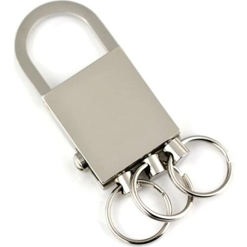 3 key rings waist hanging keychain high quality car key chain key holder pants buckle sleutelhanger chaveiro llaveros hombre