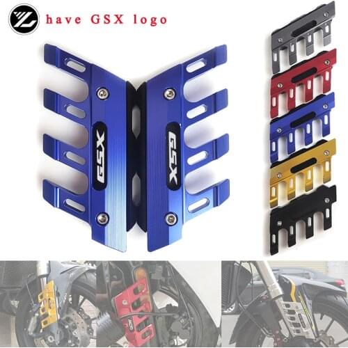 For Suzuki GSX 600R 650F 1250FA R Motorcycle Front Brake Disc Caliper Brake caliper Guard Protector Cove