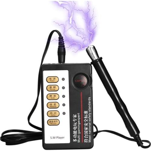 Electro Nipple Breast Penis Clitoris Stimulator Vibrator Masturbation Sex Toys Electric Shock Orgasm Stick Vibrator Adult Games