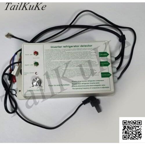 English Version Inverter Refrigerator Compressor Detector Tester Refrigerator Repair Tool Pulse Solenoid Valve Detection