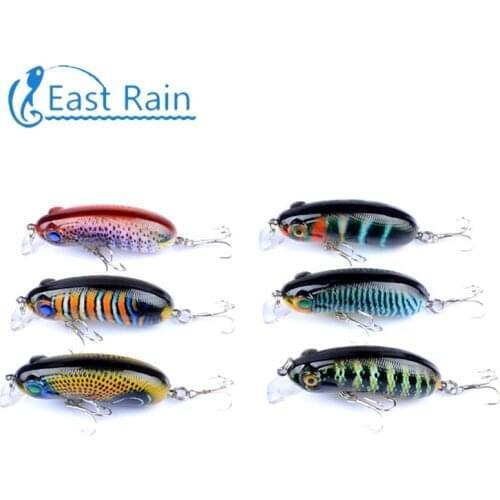 East Rain 6cm 9.7g Painted Suspension Bait for Freshwater Saltwater Fishing Lure SP Minnow Artificial Hard Bait Free Shipping
