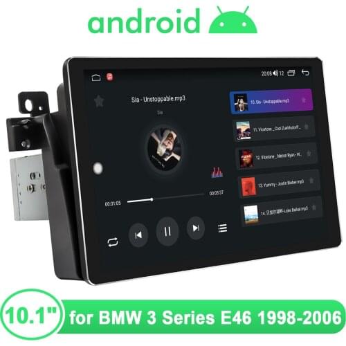 JOYING 10.1‘’ 1280*800 IPS 4GB RAM 64GB ROM Head Unit Car Radio Stereo With DSP GPS And Carplay For BMW 3 Series E46 1998--2006