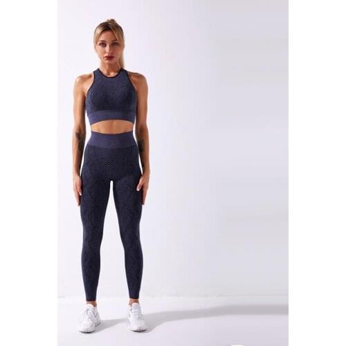 Yoga Clothes Fitness Sets Clothing Yoga Women Yoga Set Compression Leggings Athletic Apparel High Waist Pants