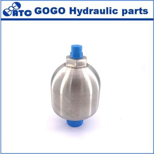 GXQ Hydraulic thread diaphragm membrane accumulator welding type and screw type stainless steel 0.25L 0.32L SS304 SS316