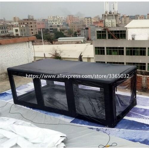 Outdoor Waterproof Cover Tent Garage Hail Proof Automatic Display Showcase Motorcycle Inflatable Car Shelter