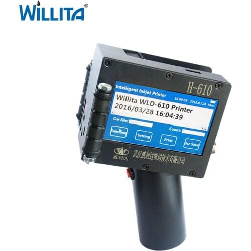 Print Head Manual Batch Coding Machine Handheld Inkjet Printer Dating Machine For Food Industry