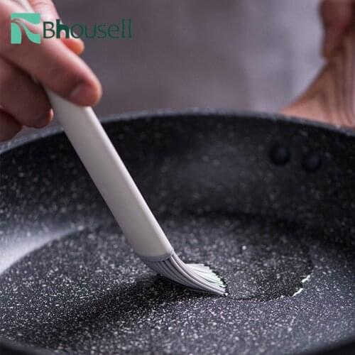 Removable Silicone Barbeque Brush Home Bread Oil Cream Cooking Basting Brush DIY Eco-friendly Liquid Pen Butter Pastry Brush