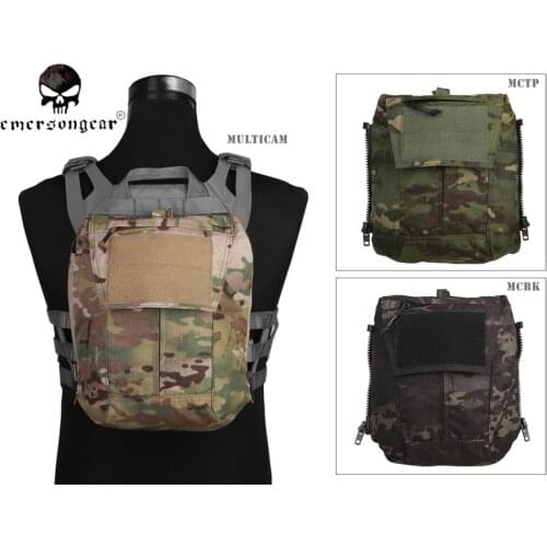 Emersongear Pouch Zip-ON Panel FOR AVS JPC2.0 CPC Tactical Vest Pouch Package EM8348