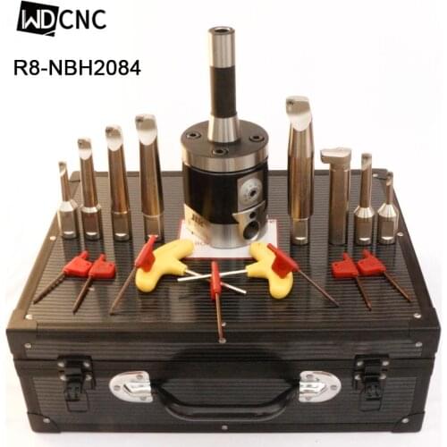 BT40 NT40 R8 MT NBH2084 Precision boring tool CNC 0.01 run out Micro tool with boring system NBH2084 boring heads boring bars