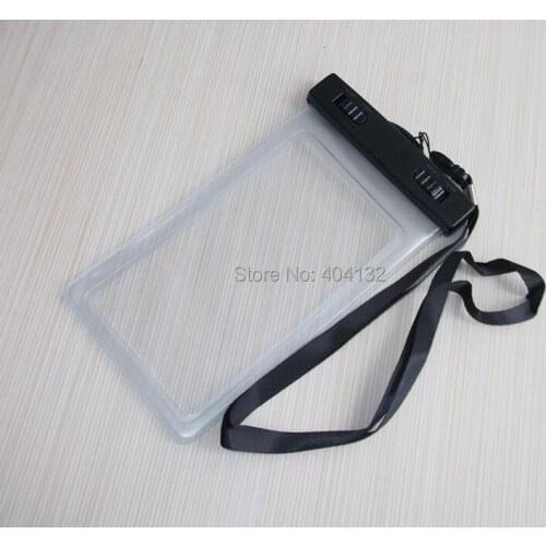 100pcs/lot Below 5.5 inch Mobile Phones Waterproof Case Smart Phone Waterproof Bag Diving Case Pouch