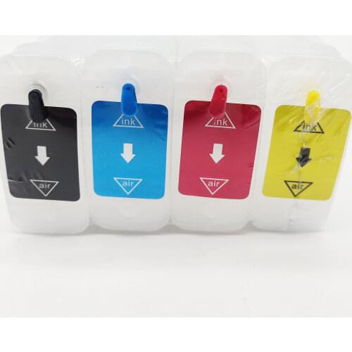 Refillable ink CARTRIDGES 1SET 82 FOR HP DESIGNJET 500 800 C4911A-C4913A C4844A