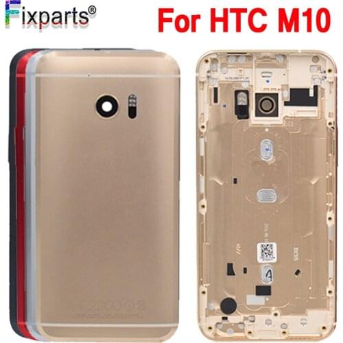 5.2" For HTC M10 Battery Cover Door Back Housing Rear Case For HTC M10 Battery Door Case Housing Replacement Parts