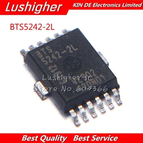 5PCS BTS5242-2L HSOP12 BTS5242 HSOP 5242-2L SMD