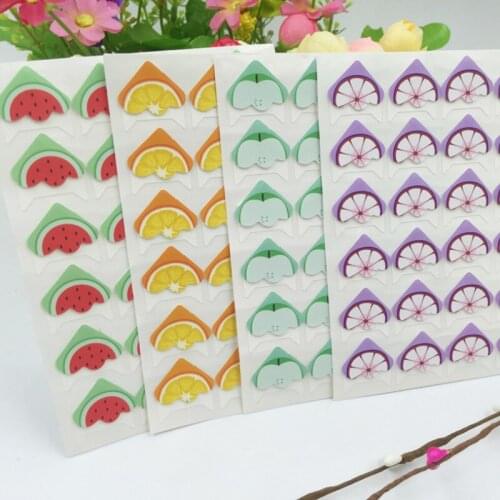 6 Sheets DIY Fruit Corner Sticker Cute Paper Stickers For Photo Album Excellent Handwork Frame Albums Decoration Scrapbooking