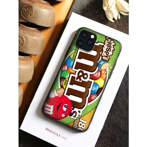 M&Ms Chocolate Box Phone Case For Iphone 12 Pro Max 11 Pro XS MAX 8 7 6 6S Plus X 5S SE 2020 XR Case