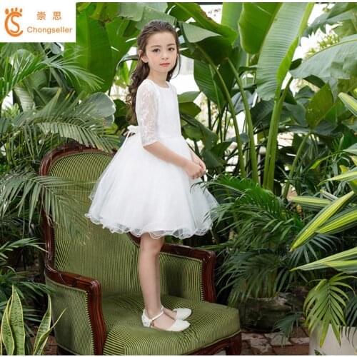 Baby Girl Wedding Birthday Dress Children Brand Clothing Girl Dresses Kids Evening Party Gown Designs For Teenager
