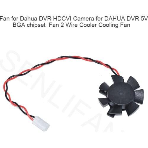 For Dahua DVR HDCVI Camera DAHUA DVR 5V BGA Chipset 2 Wire Cooler Cooling Fan