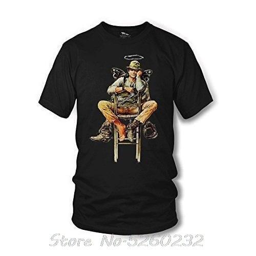 T-Shirt - Mein Name ist Nobody (schwarz) - Terence Hill - Bud Spencer MenS High Quality Custom Printed Tops Hipster Tees