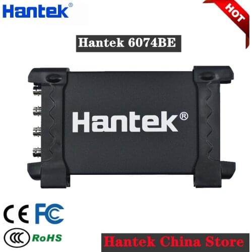 Hantek Automotive Signal Source Diagnostics Hantek6074BE 4 Channels USB Virtual Oscilloscope Auto Repair Tools 70MHZ
