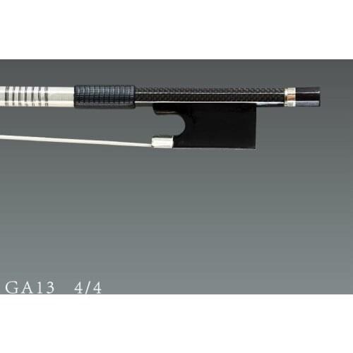 Haocheng Ebony Carbon Fiber, Ebony Accessories Violin Bow, Professional Performance Model