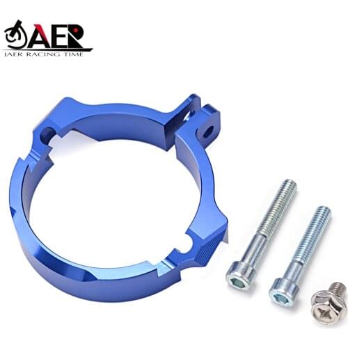 JAER CNC Adaptation Flange Engine Muffler Exhaust Outlet Pipe Clamp for Husqvarna TE310I 2019 TC TE 250 TE TX300 2017-2018