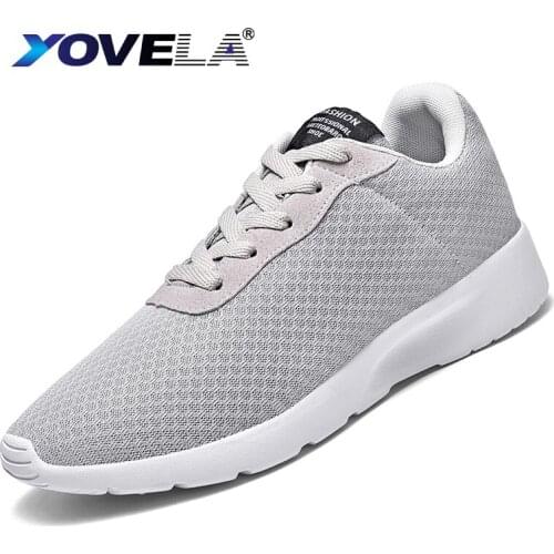 Summer Men Shoes Lac-up Mesh Men Casual Shoes Outdoor Lightweight Comfortable Breathable Man Walking Sneakers Feminino Zapatos