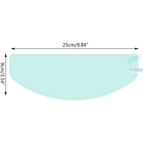 2021 New Motorcycle Helmet Anti-Fog Lens Clear Patch Film Universal for K3 K4 AX8 MT Full Half Face Off-road Helmets