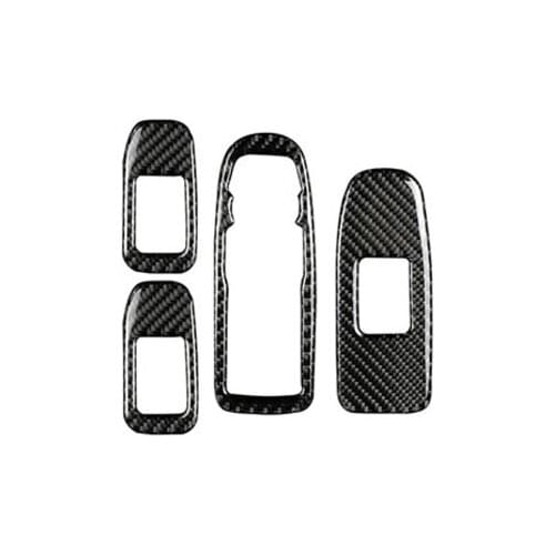 Fit For Cadillac xt5 2016-2017 Carbon Fiber Window Lifting Panel Decoration Interior modification