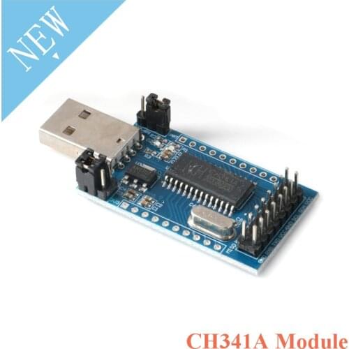 CH341A Programmer USB to UART IIC SPI I2C Convertor Parallel Port Converter Onboard Operating Indicator Lamp Board Module