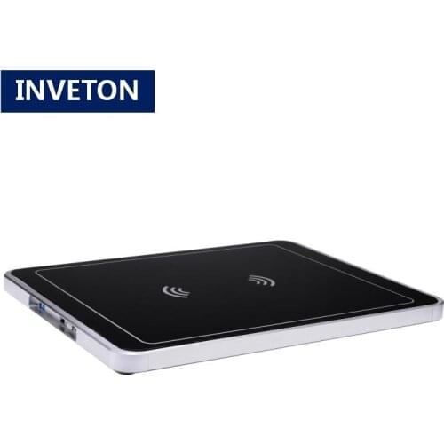 Integrated 865mhz 928mhz uhf rfid desktop reader read range 50cm near-field rs232 TTL uart used for personnel /hotel management