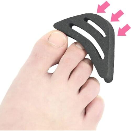1Pair Half Forefoot Cushion Toe Sponge Forefoot Insert Toe Plug Half Toe Front Top Filler Shoes Adjustment
