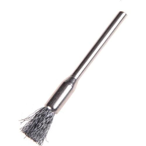 1PC Steel Wire Brushes Rotary Tools Polishing Tools Accessories For Mini Drill Brush Diameter 5mm