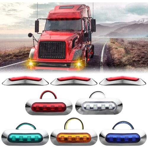 1PC Waterproof LED Interior Light Boat Navigation Lights DC 12V-24V Deck Decoration Bow Pontoon Lights Car Truck Width Lamp