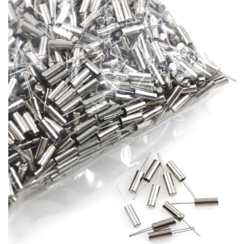 10pcs 12MHz 12.000MHz 12M Hz Frequency Oscillator Crystal Cylender 3X8mm